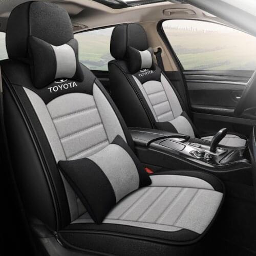 Luxury Car Seat Covers for Toyota all models Camry Altise RAV4 Hilux Venza Corolla Crown YARiS Levin verso VIOS Auto Accessories