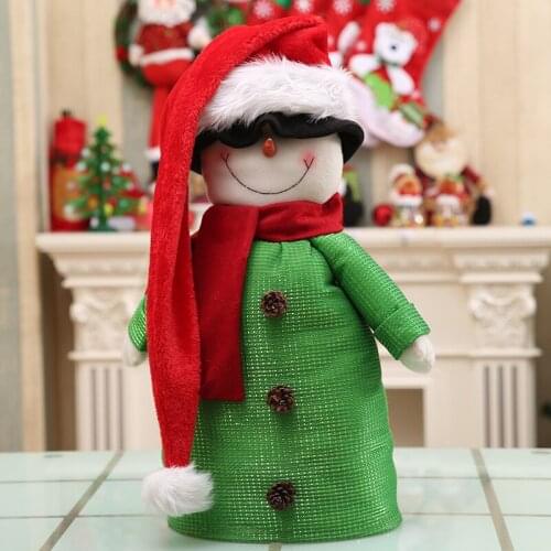 Christmas-Hat Plush Santa-Claus Children Adult Long New-Year for Cap Xmas Decorations Christmas Props 2 Sizes Extended Version