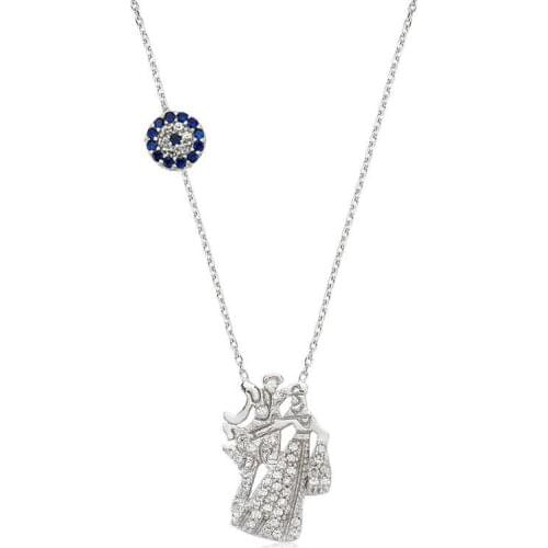 Silver Circassian Women Necklace