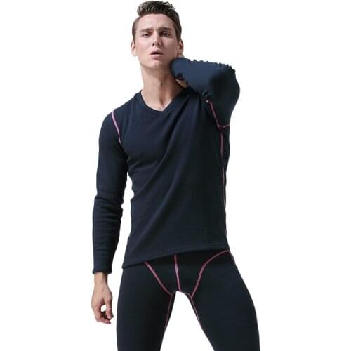 Elastic Winter Thermo Underwear Thermal Inner Wear Long Johns For Man Thermal Underwear Sets For Men Seamless