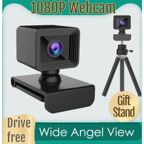 Webcam 1080p, Web Camera With Microphone For PC, USB Web Cam For Computer, 2 Mega Pixels, 1920x1080 Resolution, FHD CMOS Sensor