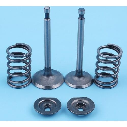Intake Exhaust Valve & Spring Valve & Spring Retainer For Honda GX340 GX390 11HP 13HP GX 340 390 Gasoline Engine Motor new