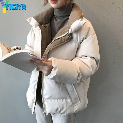 Женские прямые пуховики YICIYA China At AliExpress
