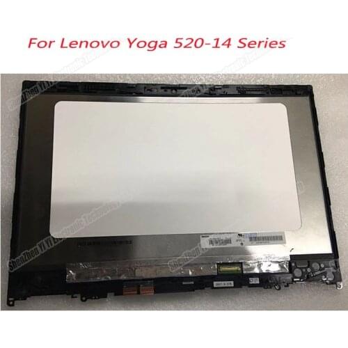14'' FHD LCD/LED Display Touch Screen Assembly For Lenovo Yoga 520-14IKB 1920*1080 yoga520-14