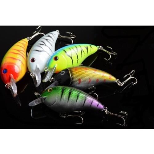 1Pcs 8.5cm/15.2g Crankbait Crank Lures Lifelike Shallow Boat Sea Fishing Artificiais Hard Swim Fishing Baits Jerkbaits Wobblers