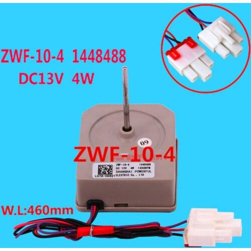 1pcs For Hisense refrigerator fan motor ZWF-10-4 1448488 DC13V refrigerator parts