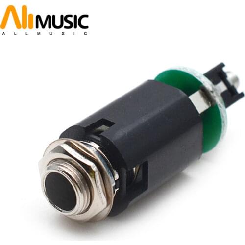 50PCS 6.35 Output Passive Guitar Piezo Pickup Under Saddle Output End Pin Jack
