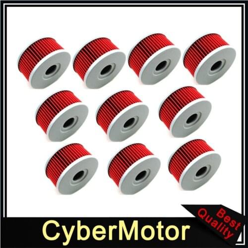 10x Oil Filter For Suzuki Motor SG350 GN400 SP250 DR250S Beta Euro 350 ALP 4.0