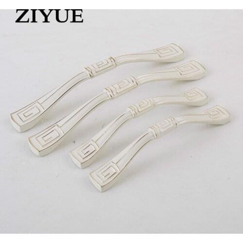 2PCS/Lot Free Shipping European Antique Tulip Cabinet Door Knobs Cupboard Wardrobe Drawer Furniture Hardware Pull Handle