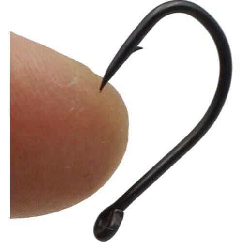 25PCS carp fishing hook high carbon steel barbed hooks fixture head very shape bent fish hook for carp fishing accessories