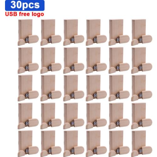 30pcs/lot free custom logo walnut wood Photo Album usb+Box usb flash drive Pendrive 4GB 16GB 32GB Wedding gift
