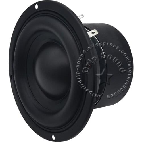 4.5" inch 4Ohm 8Ohm 40W Bass Audio Speaker Stereo Woofer Loudspeaker Horn Trumpet DSAR-4W-40W-01A