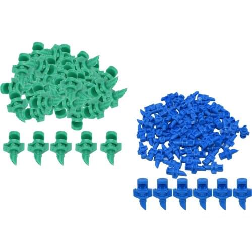 50 Pack Micro Garden Lawn Spray Misting Atomizing Nozzle Nursery Fields Irrigation