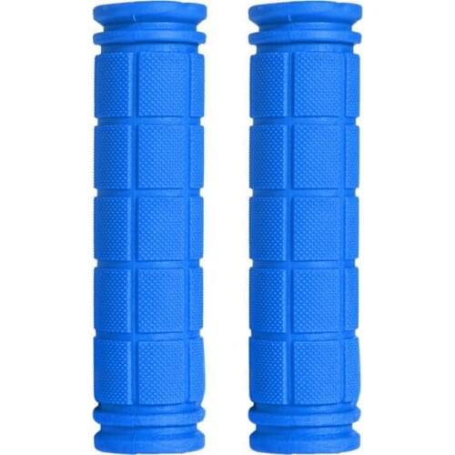 BMX MTB Cycling Mountain Bicycle Scooter Bike Handle Bar Rubber Soft End Grip