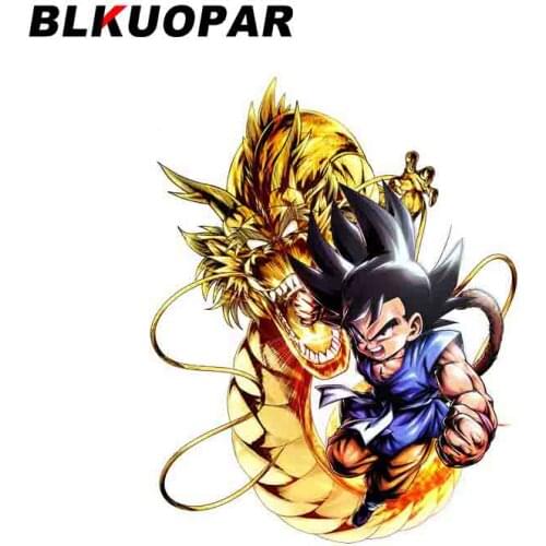 EARLFAMILY Car Sticker for Goku Decal DIY Vinyl Laptop Skateboard Luggage Wall Stickers Car Accessories