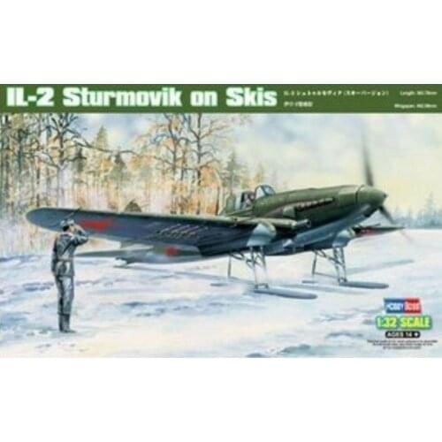 Hobbyboss 1/32 83202 Scale IL-2 Sturmovik on Skis Model Kit