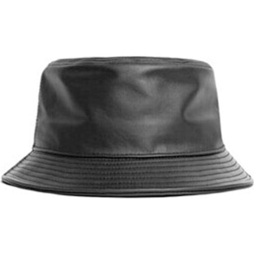 VORON fashion leather fishing cap brand casual bucket Hat out sun protection bonnie hat male camping borras for women men