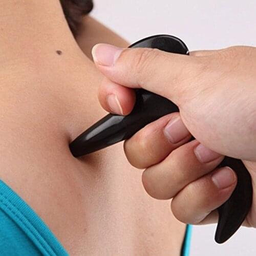 JYTOP Natural Bianstone Foot Massage Cone To Relieve Low Back Pain Deep Tissue Muscle Relaxation Manual Massage Tool