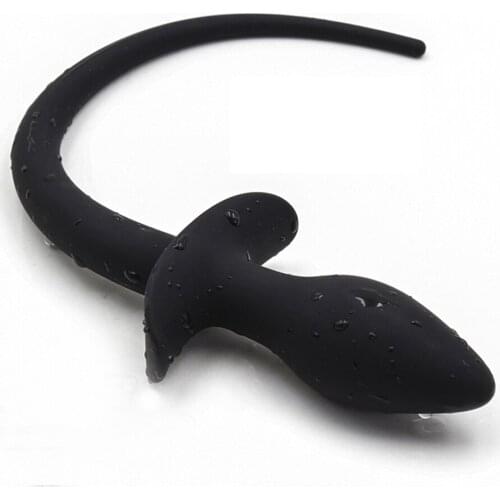 Bdsm Bondage Puppy Play Set,Sex Accessaries Short Butt Plug Tails,Silicone Dog Bone Ball Gag,Silicone Anal Tail,Cosplay Apparel