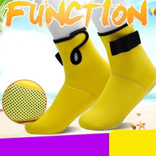 3MM Thickening Adult Children Non-Slip Diving Socks Diving Shoes Winter Swimming Snorkeling Beach Socks