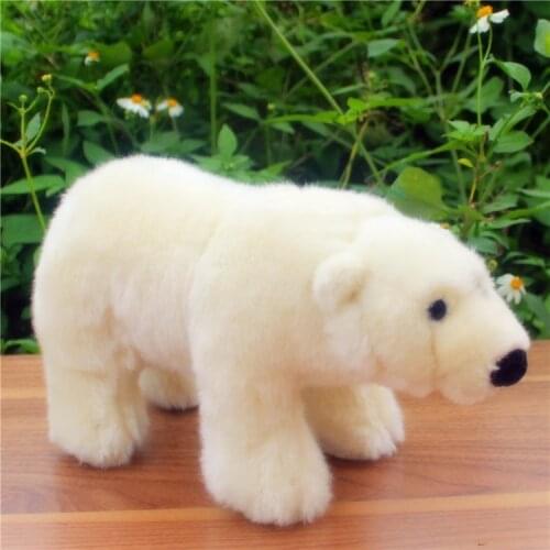 Standing Polar Bear Doll Toy Children Education Toys Plush Animals Gifts For Girls Peluche