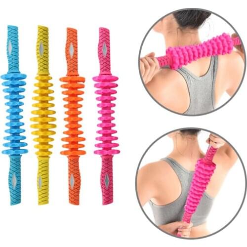 Adjustable Muscle Roller Massage Stick Yoga Column Roller For Body Relieve Soreness Stress Detachable Gears Portable Relax Tool