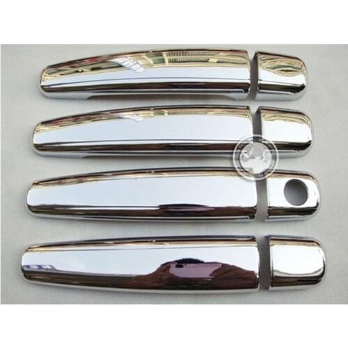 Car styling For Peugeot 307 ACCESSORIES Chrome Side Door Handle Cover TrimCar accessories