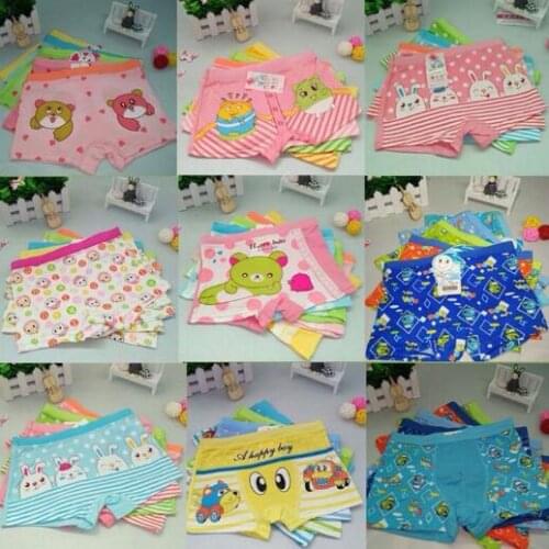Party Favors New childrens modal underwear cute cartoon girl, boys childrens wear plain pants