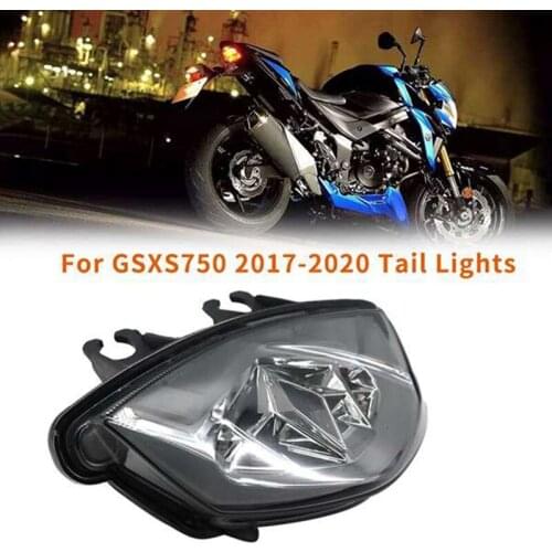 Motorcycle Rear Tail Brake Turn Signals Integrated Led Light for Suzuki GSX-S750 GSXS750 GSX-S GSXS 750 2017-2021