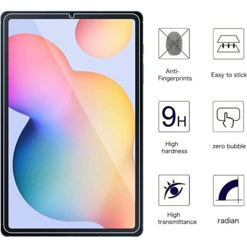 Tablet Tempered Glass Screen Protector Cover for Samsung Galaxy Tab S6 Lite P610/P615 10.4 inch Anti-Fingerprint Tempered Film