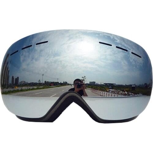 Winter Anti-fog Skating Skiing Goggles Spherical Broad Vision Snowboard Ski Glasses Outdoor Windproof HD Snowmobile Goggles