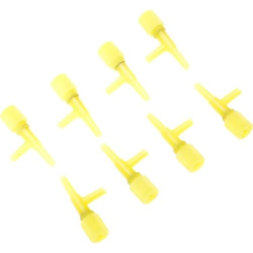 100 x Aquarium Fish Tank 2 Way Air Valve Tubing Flow Control Valve Connector