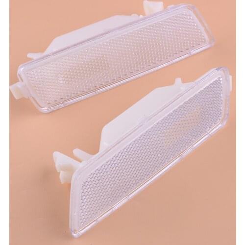 1K5945071 1K5945072 1 Pair Front White Lens Bumper Side Marker Light Lamp Housing Fit for VW Golf GTI Jetta Rabbit MK5 2008