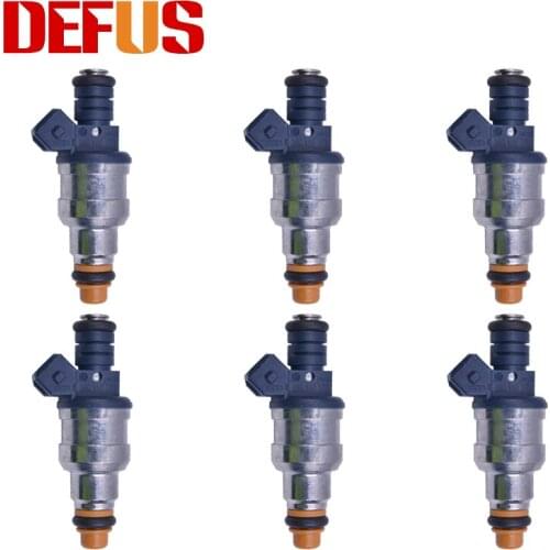 High Quality 6X Fuel Injector For V W Kombi 1.6 Acool 0280150553 OE Flow Matched Injection Nozzle Injectors Car Fuel System Kits