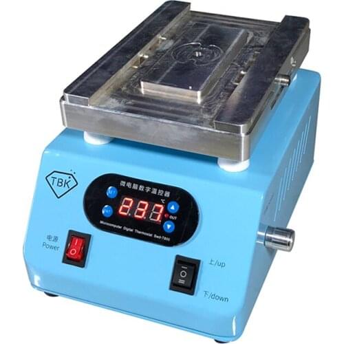 Rear Cover Separator Machine TBK-238 Automatic Mobile Phone Glass for Iphone X 8G 8P Crack Back Glass Remover Machine UYUE Case