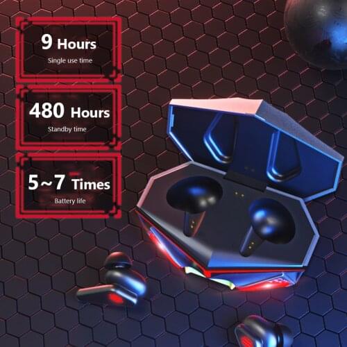 Kebidu TWS K98 Gaming/Music Wireless Earphones Bluetooth Headphones Earbuds Headset with Mic Sport For IOS Android