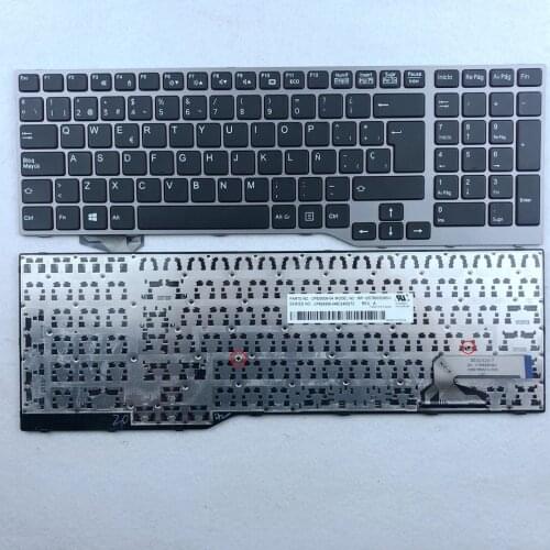 Spanish Laptop Keyboard For Fujistu CELSIUS H730 H760 H770 Series SP Layout