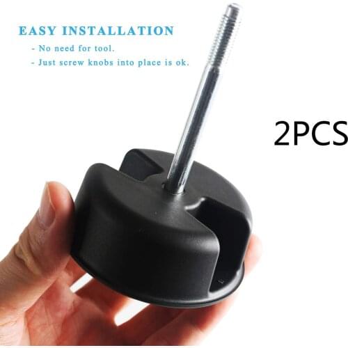 Hard Top Mounting Screw Knob for Jeep Wrangler JK 2dr 2007-2018 1CJ57DX9