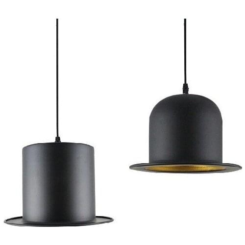 Modern Style chandeliers lamp Jeeves Wooster Top Hat Pendant Dome cap LED lamp copy aluminum or Original fluff