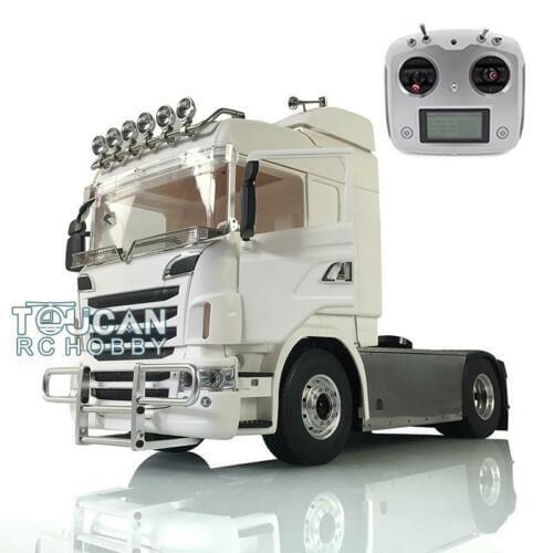 Lesu 1/14 Remote Control 4*4 Metal Sca Chassis Sound Hercul Tractor Truck Radio Lights THZH1003-SMT5