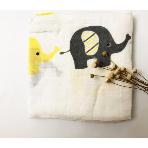 60*60cm Newborn 70% Bamboo Baby Blanket Muslin Swaddle Wrap Feeding Burpy Towel Scraf Bibs Muslin Big Diaper Baby Blanket