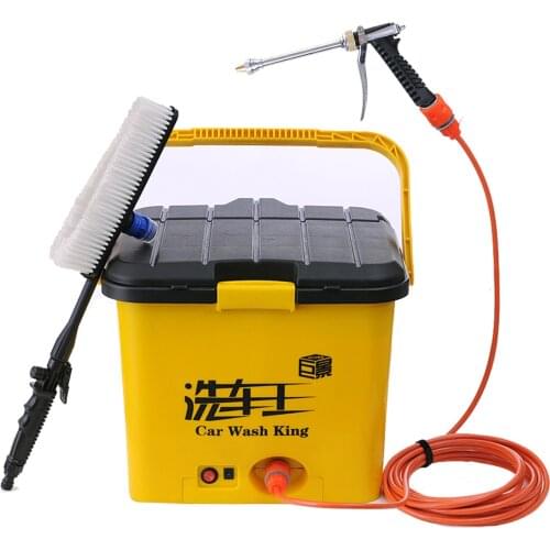 Foam Generator Car Wash Pressure Home Use Car Washer/portable Car Wash Equipment 20L 12V Tornador Motor Pump Pneumatic Gun