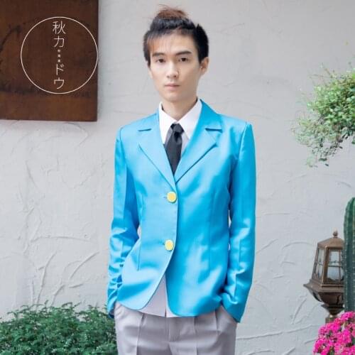 Free post Anime Osomatsu-san cosplay cartoon Halloween cos MATSUNO KARAMATSU Osomatsu-san cosplay male Daily uniform set costume