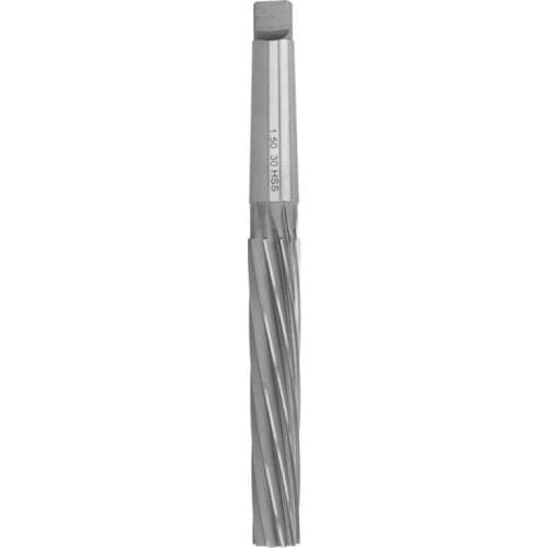 1:50 Reamer HSS Machine Tool Small Head 30 x 10 Blade x Blade Length 190 x 4# Taper Shank W4241