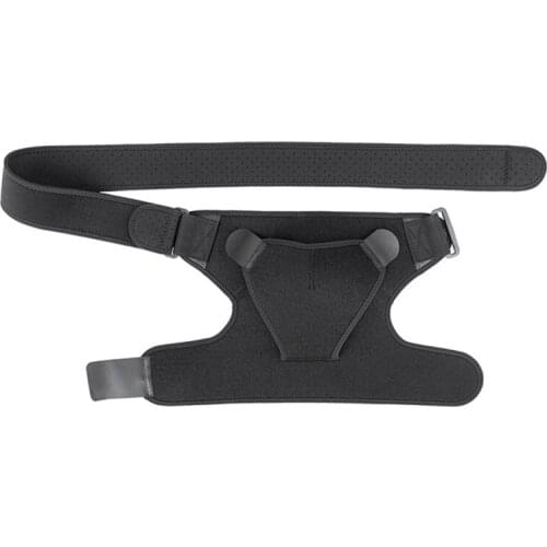 Adjustable Shoulder Brace Support Strap Wrap Belt Band Pad Shoulder Care Bandage Black