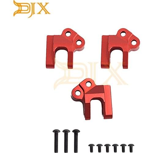 DJX Fixed Code Pull Bar Installation for 1:10 Axial SCX10 III AXI03007 RC Crawler Car Upgrade Parts