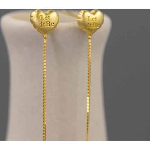 S.EAST SUN 925 sterling silver handmade exquisite fashion heart-shaped earrings are suitable for womens wedding party gifts