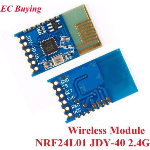 10pcs JDY-40 2.4G Wireless Serial Port Transmission Transceiver Remote Communication Module IO TTL Diy Electronic For Arduino
