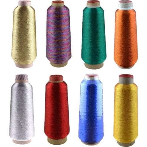 3000 M Metallic Yard Embroidery Sewing Thread Polyester Sewing Supplies Wholesale Thread For Jeans Clothes Cross Stitch DIY