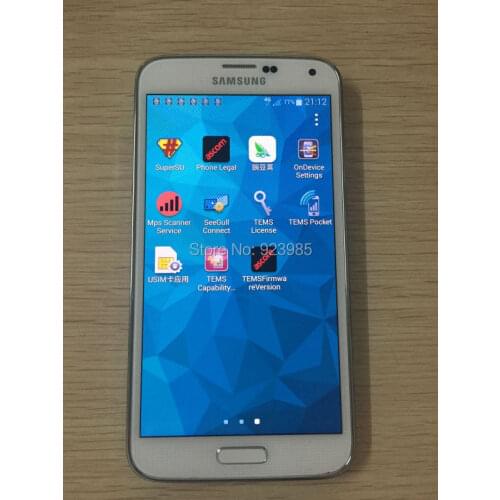 Free DHL shipping +tems S5 G900F with volte + tems pocket 15 + CAT4 for LTE ,support tems dongle 16 version